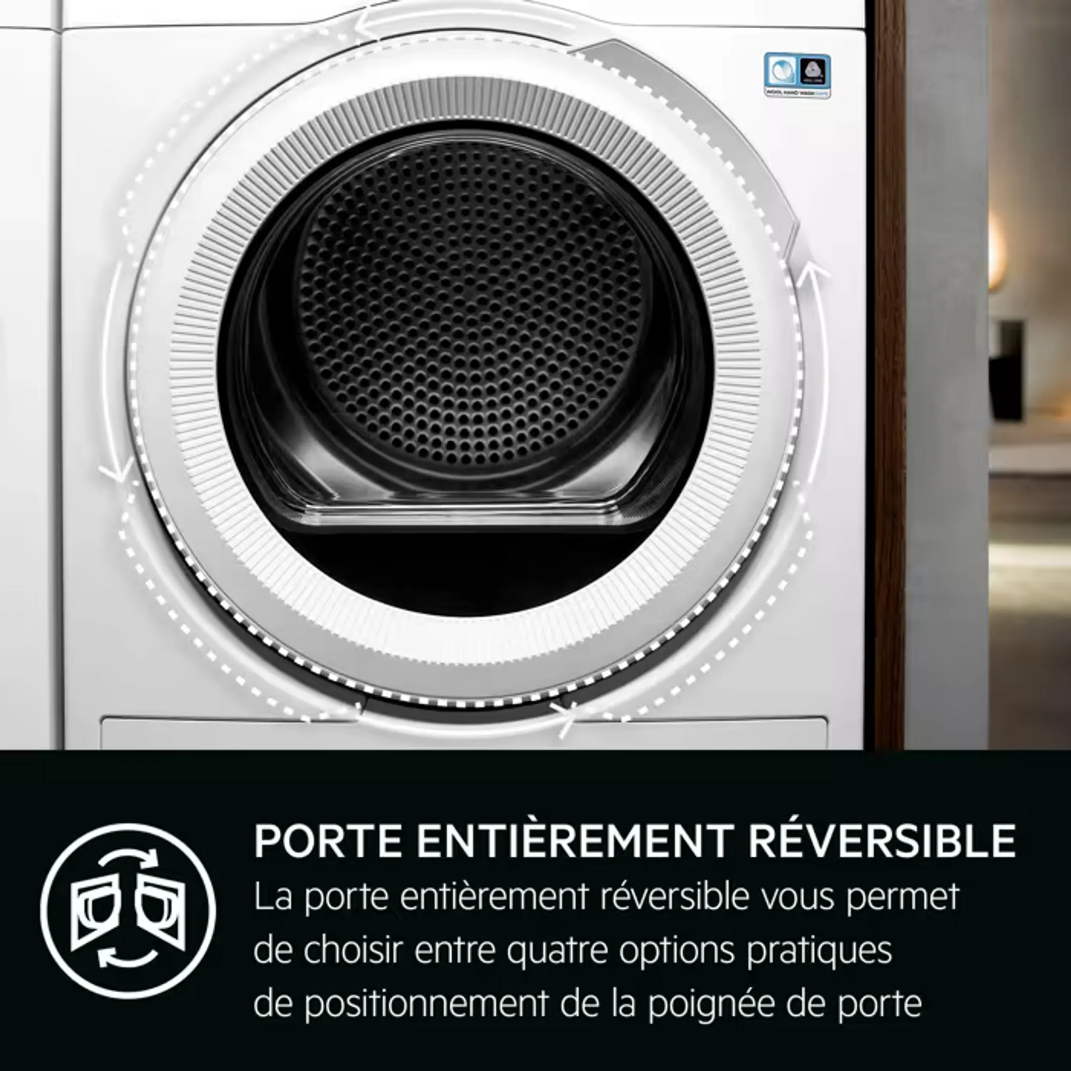 Sèche-linge pompe à chaleur 8Kg 7000 SensyDry TR78CADB
