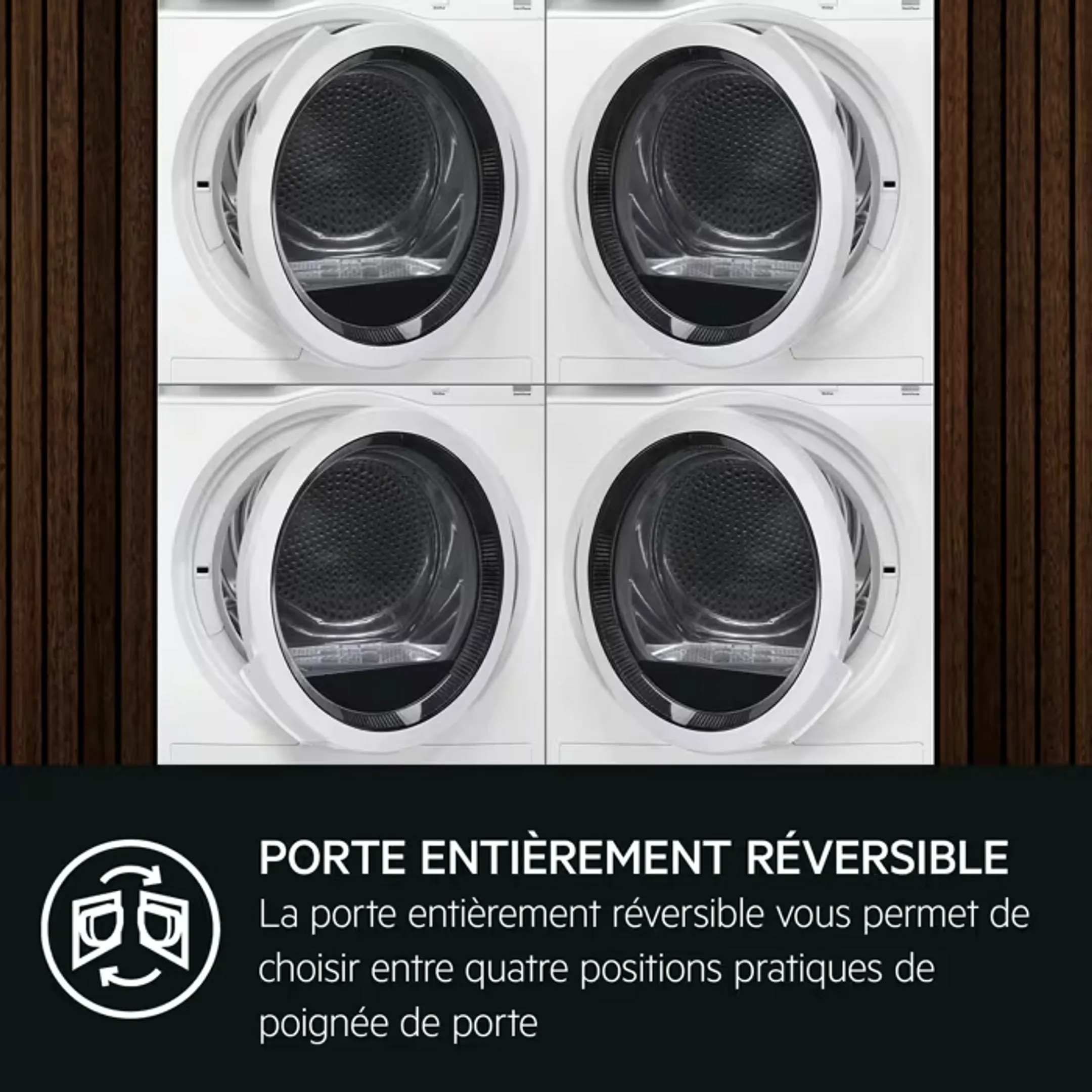 Sèche-linge pompe à chaleur 8Kg 7000 SensyDry TR78CADB