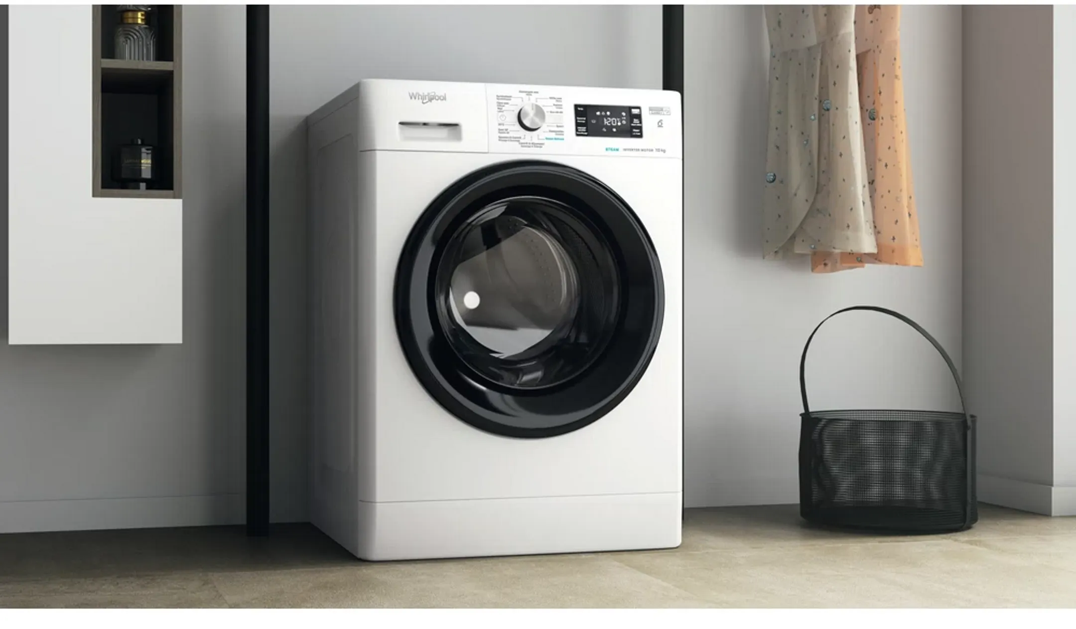 Lave-linge 10kg 6Th Sense FFB 10658 BEV F