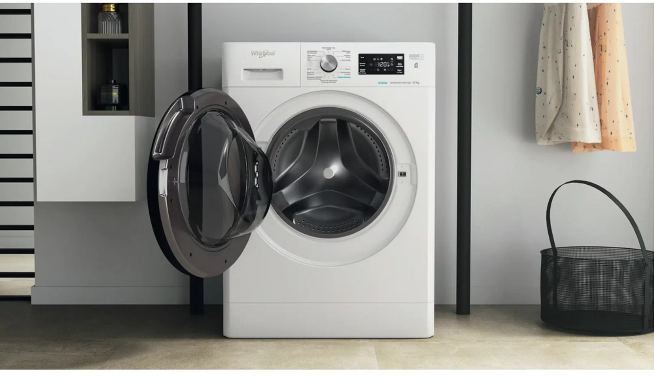 Lave-linge 10kg 6Th Sense FFB 10658 BEV F
