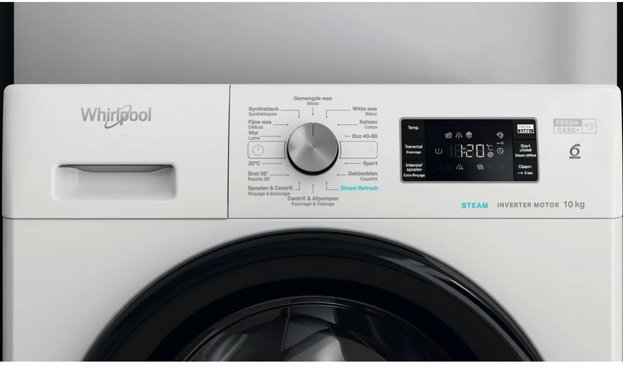 Lave-linge 10kg 6Th Sense FFB 10658 BEV F