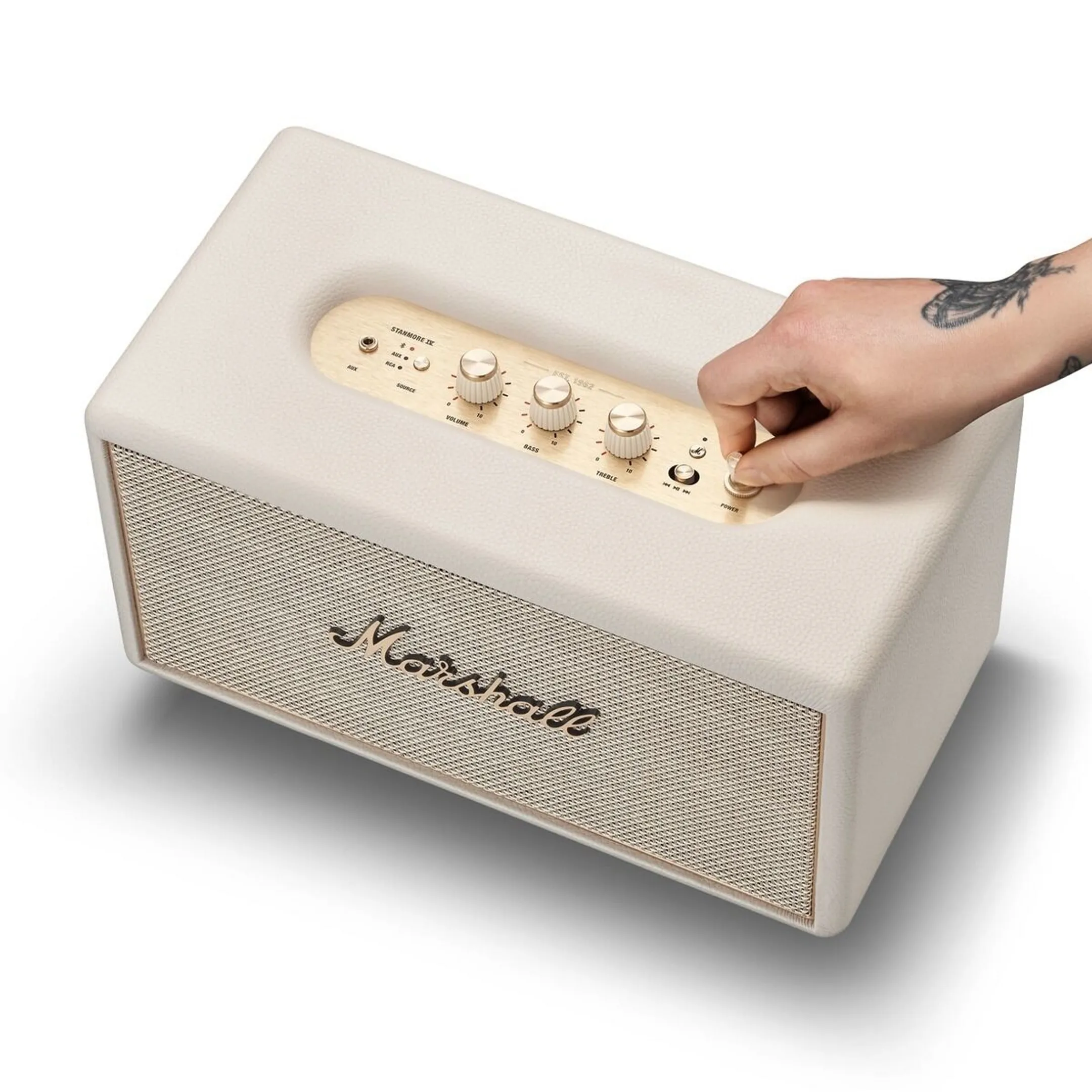 Stanmore IV Bluetooth Speaker - Cream 