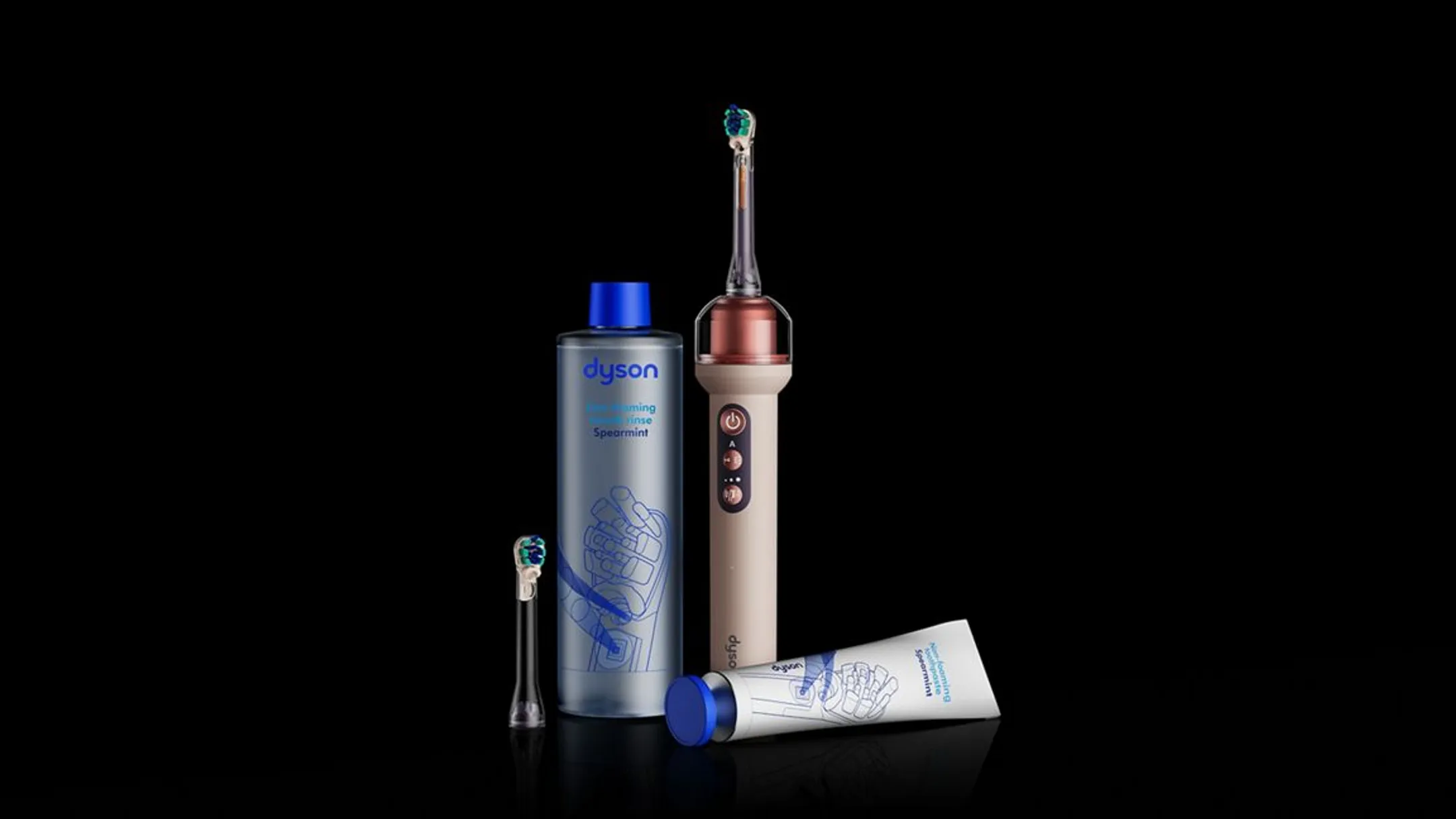 Brosse à dents électrique camerajet Rose céramique