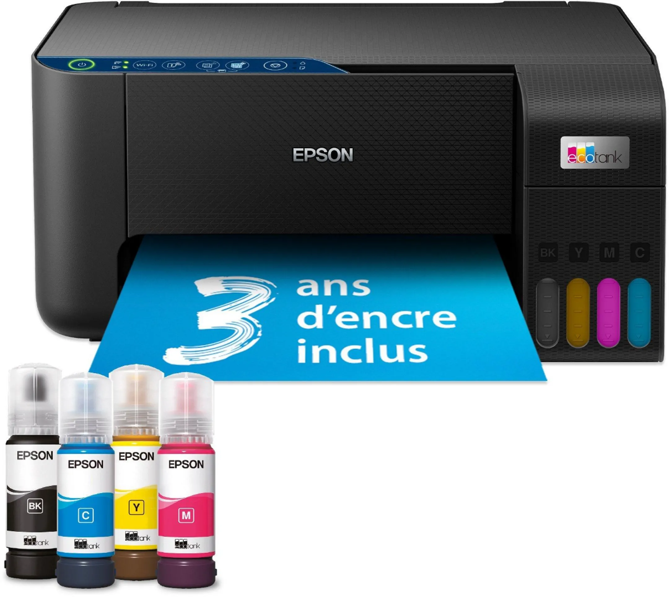 Multifunction Printer Eco Tank ET-2861 Black