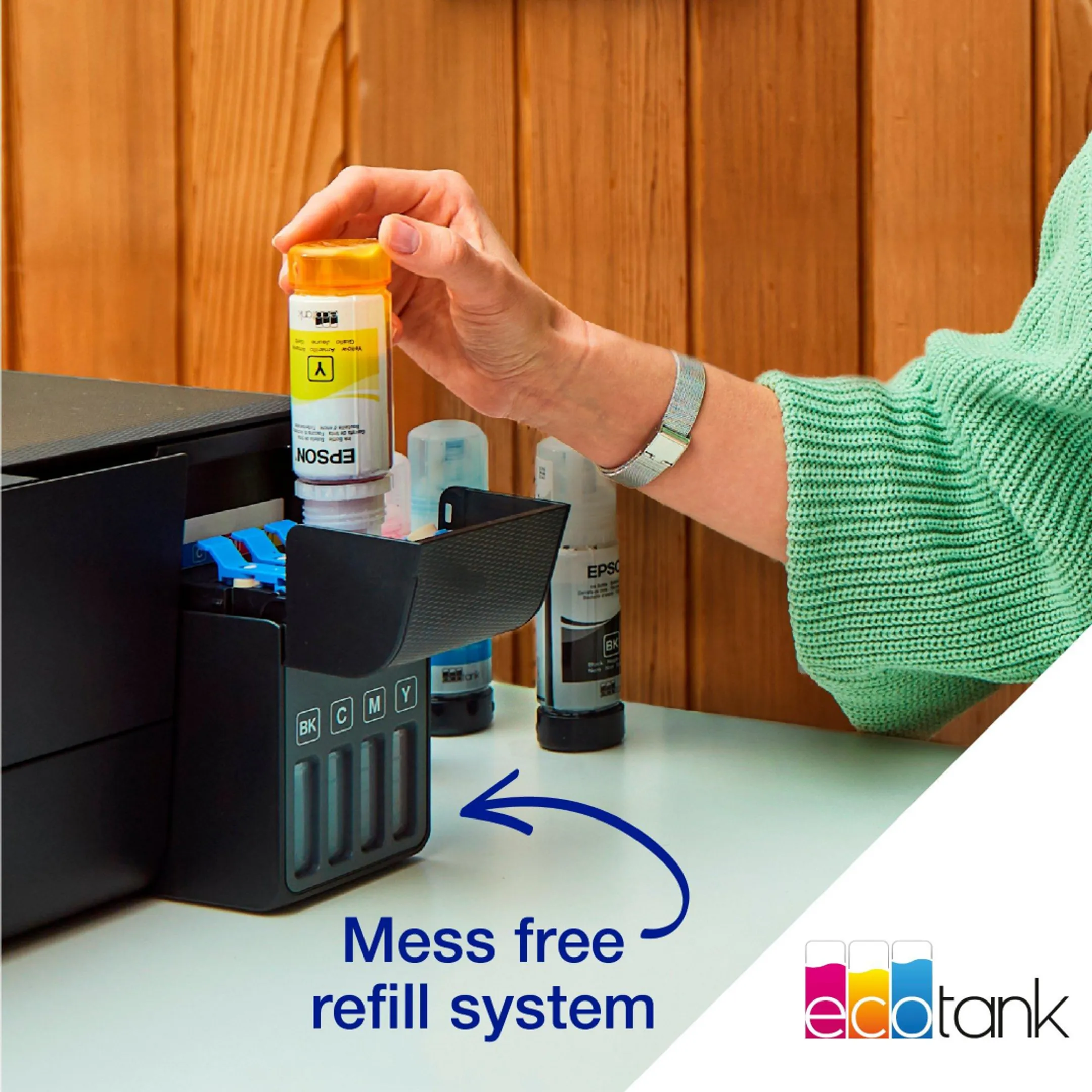 Multifunction Printer Eco Tank ET-2861 Black