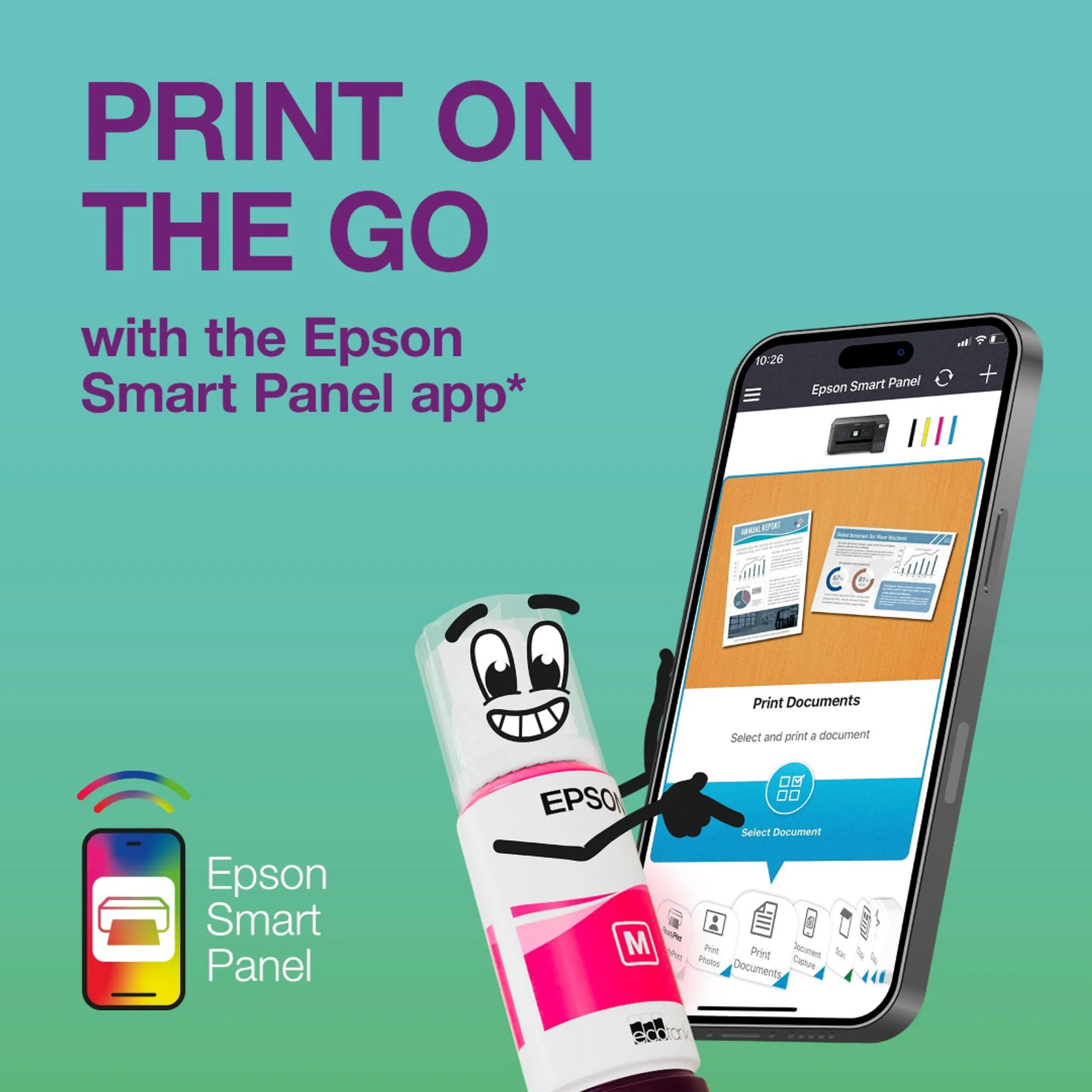 Multifunction Printer Eco Tank ET-2861 Black