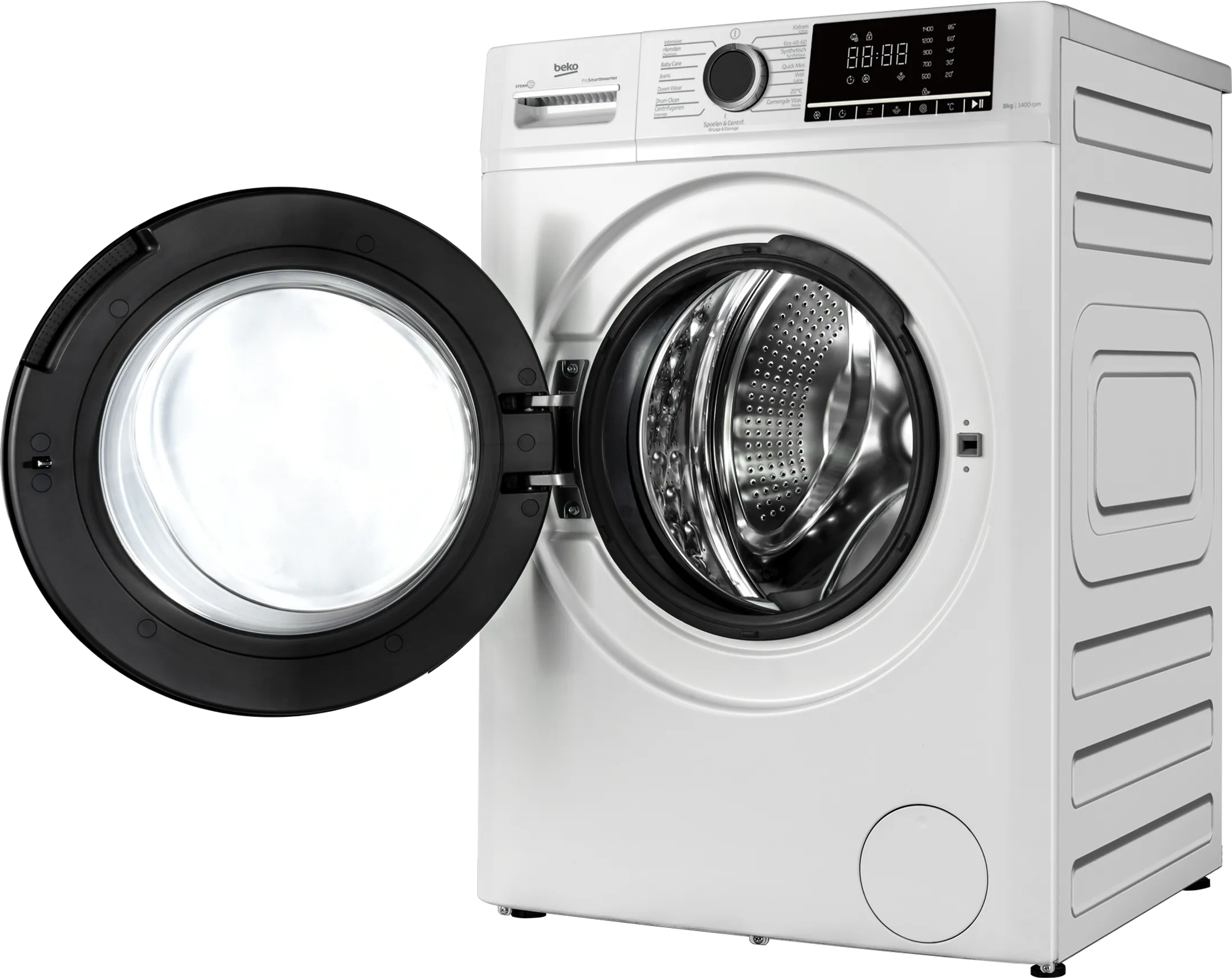 8kg washing machine SteamCure B1W8641WB1