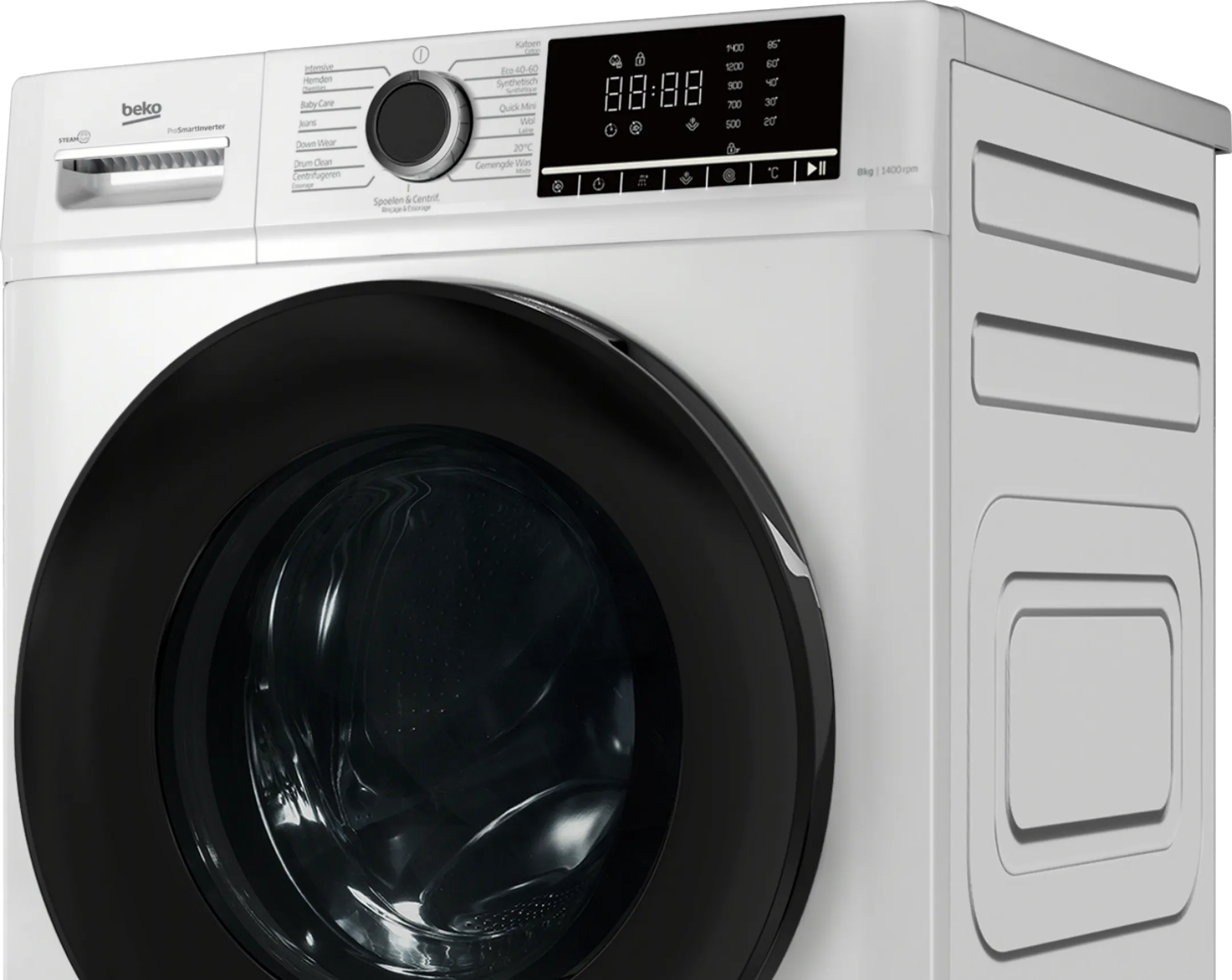 8kg washing machine SteamCure B1W8641WB1