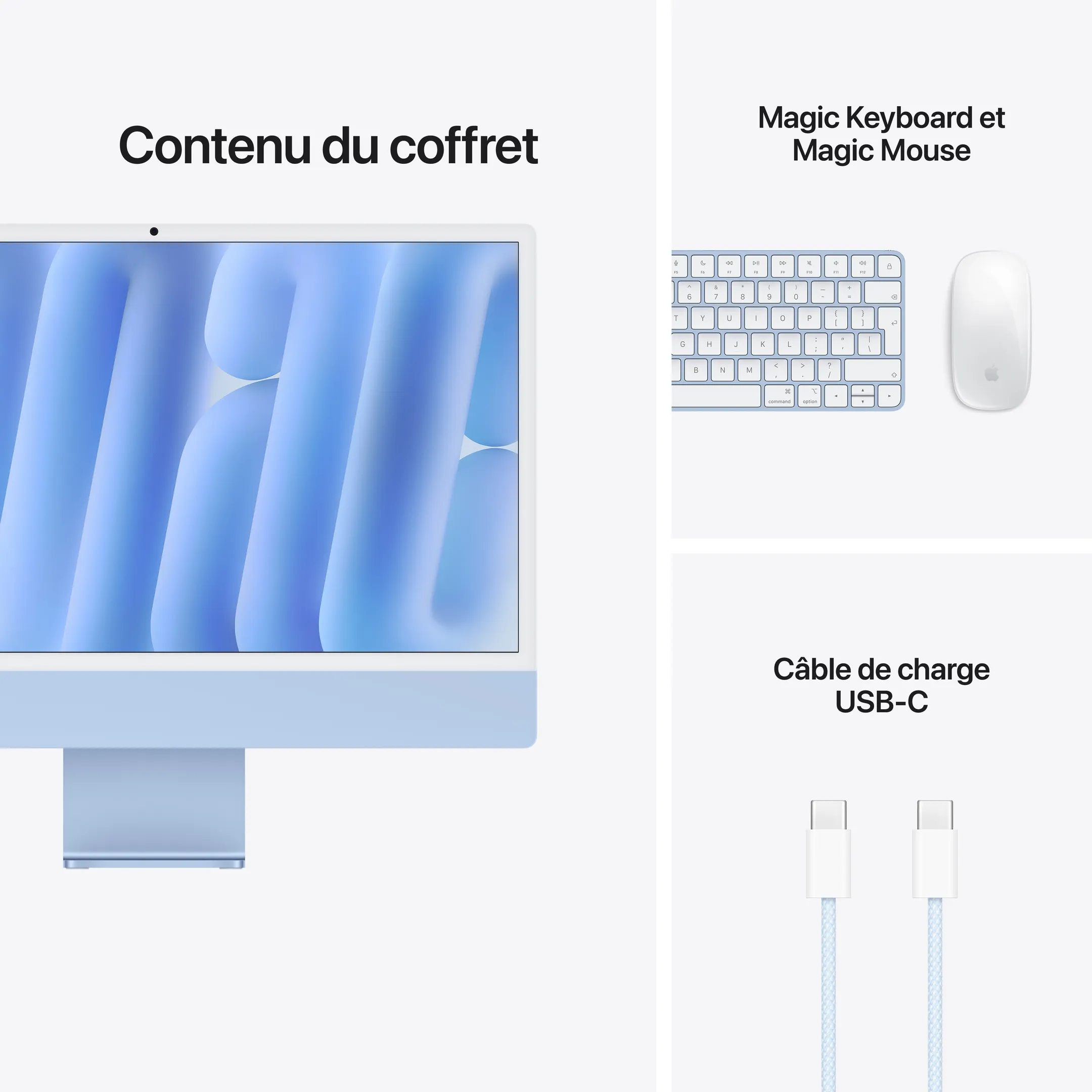 iMac 24" M6 10C 16GB 256GB Qwertz Blau