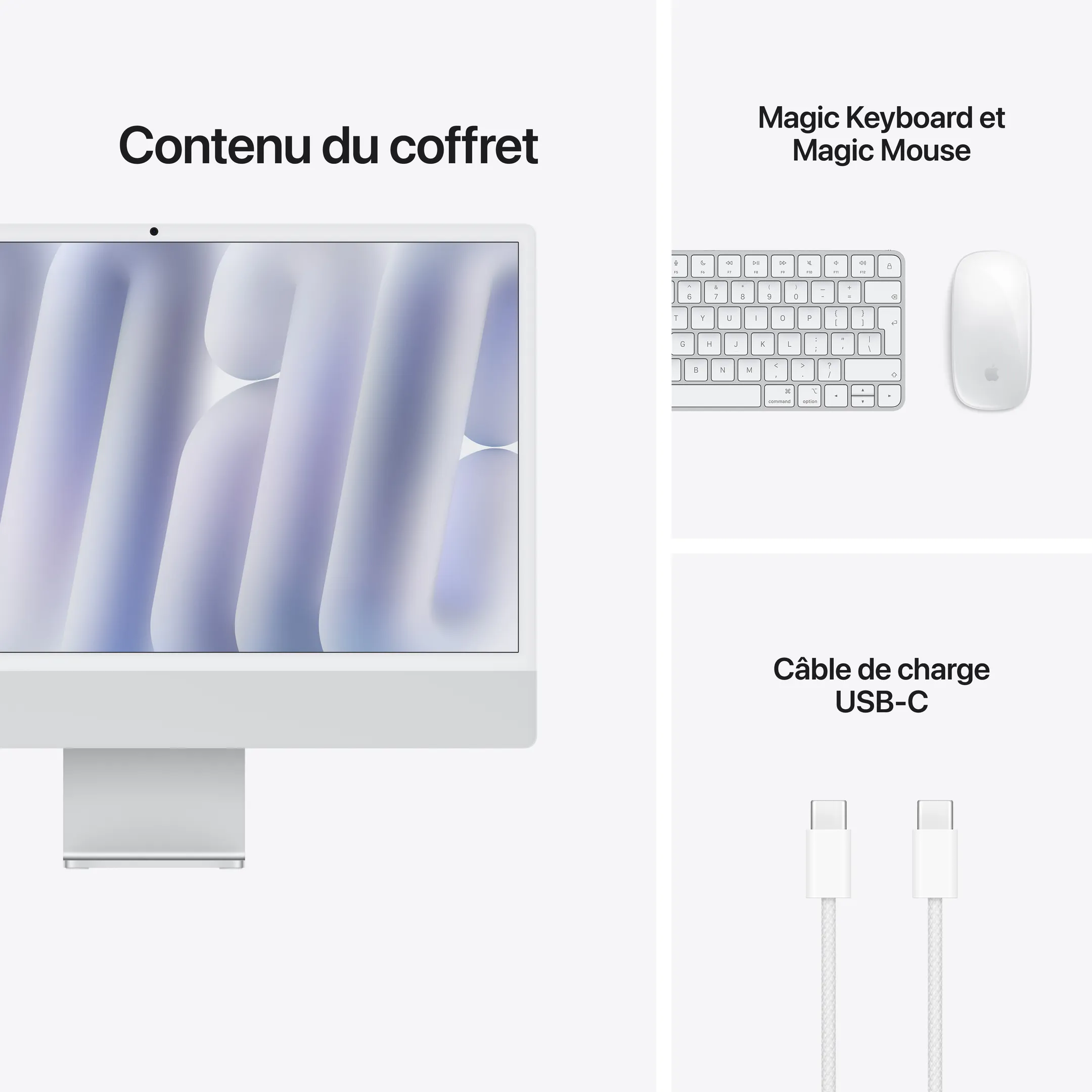 iMac 24" M6 10C 16GB 256GB Qwertz Silber