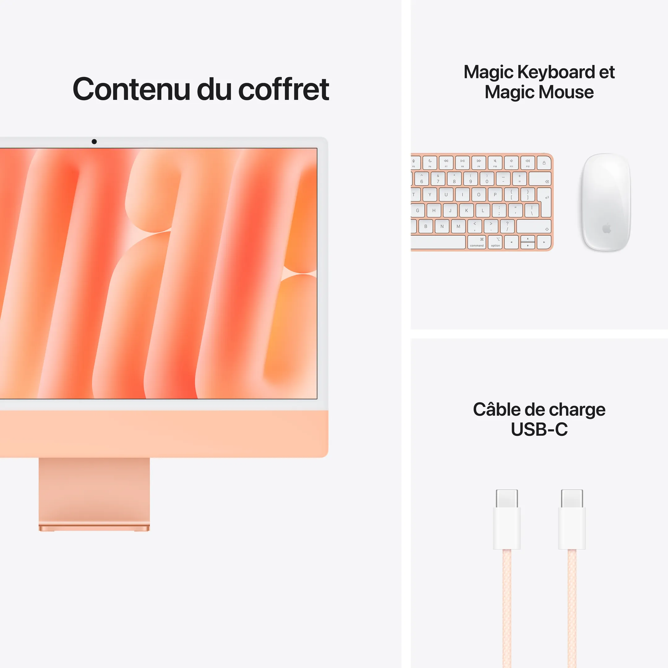 iMac 24" M6 10C 16GB 256GB Qwertz Orange