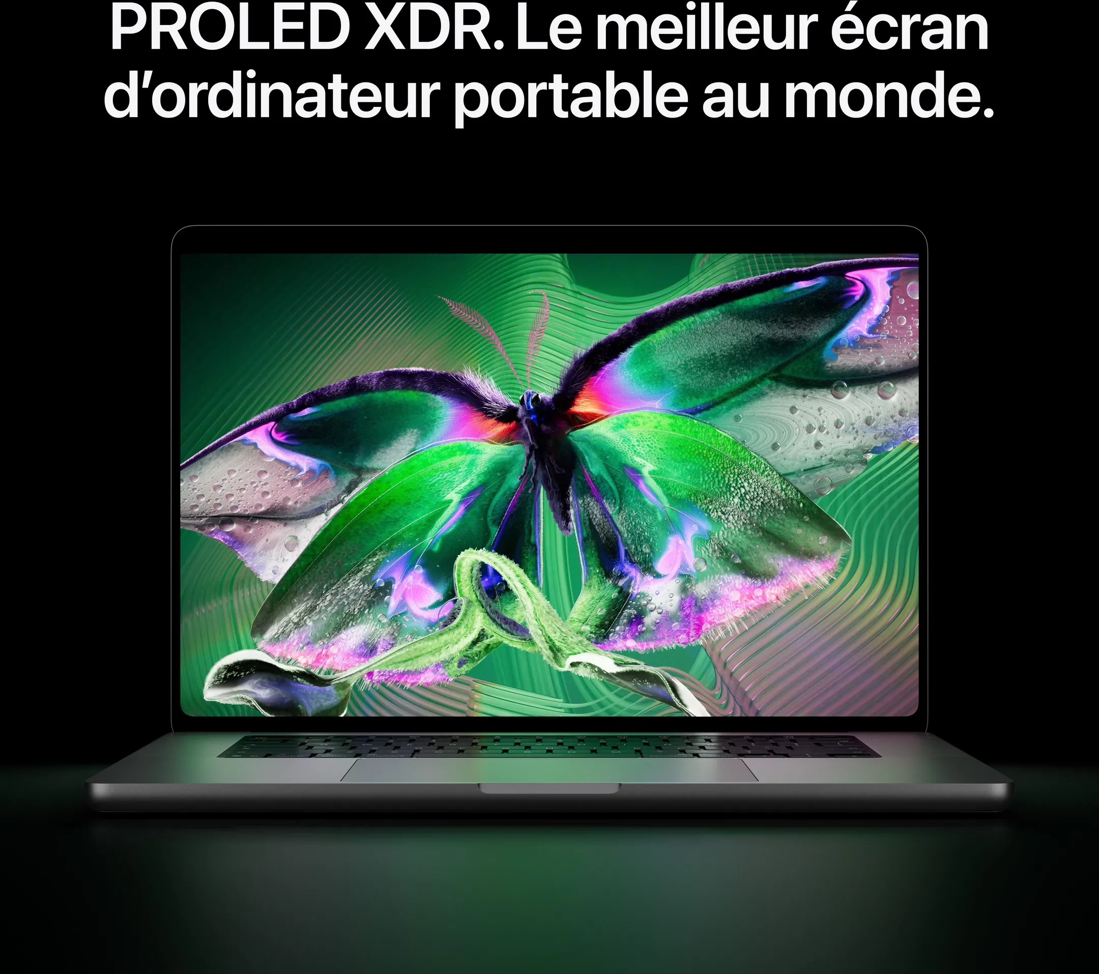 MacBook Pro 16" PROLED XDR M5 Pro 18C/20G 24Go 1To Qwertz Noir sidéral